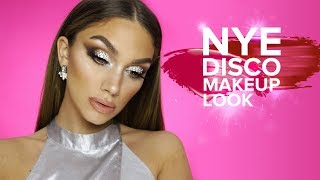 NYE Disco Makeup Look | Julia Dantas