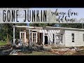 GONE JUNKIN • salvage from a 20th century house