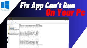 How to Fix “This App Can’t Run on your PC” in Windows 8/10/11