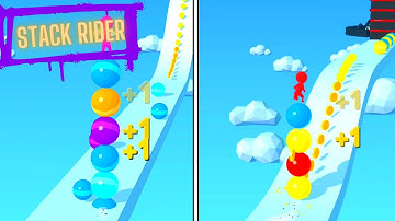 Stack Rider 3D 😇|🤪All Levels Gameplay Walkthrough Android,ios MAX LEVEL #2