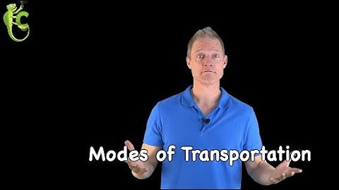 Learn modes of transportation