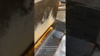 Fillet Weld Gauge- measuring weld size #welding #weldernation #stickwelding #studentwelder #weld