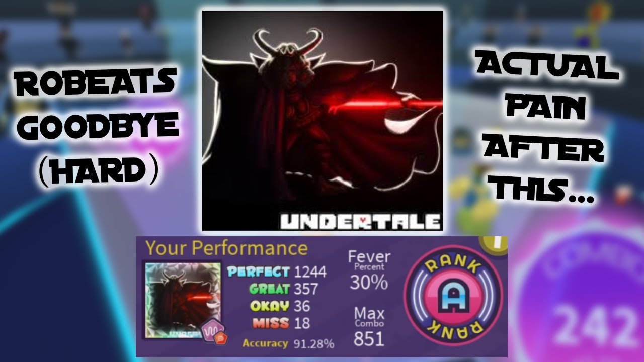 (HOW DO YUMA AND SCEP FC THIS?!?!?!) RoBeats! Goodbye (Hard) 92% ...