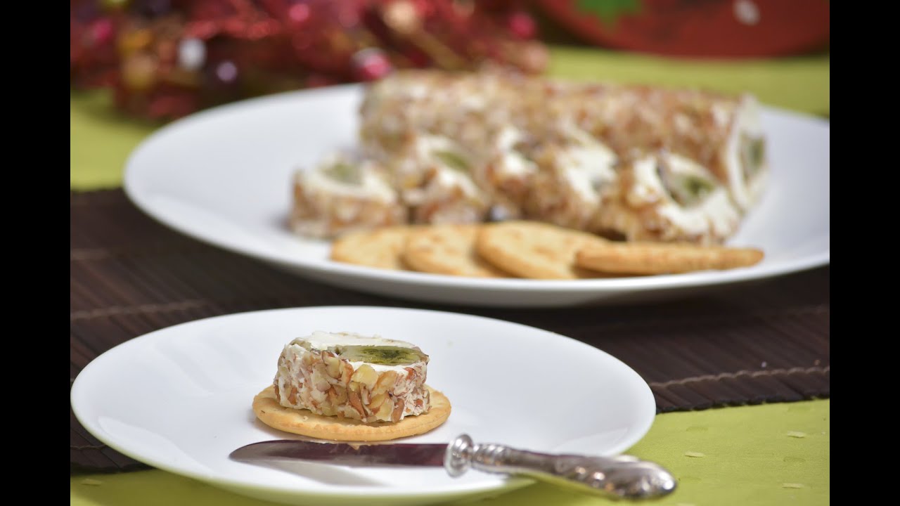 Rollo de queso crema relleno de ostiones - Oyster and cream cheese rolls