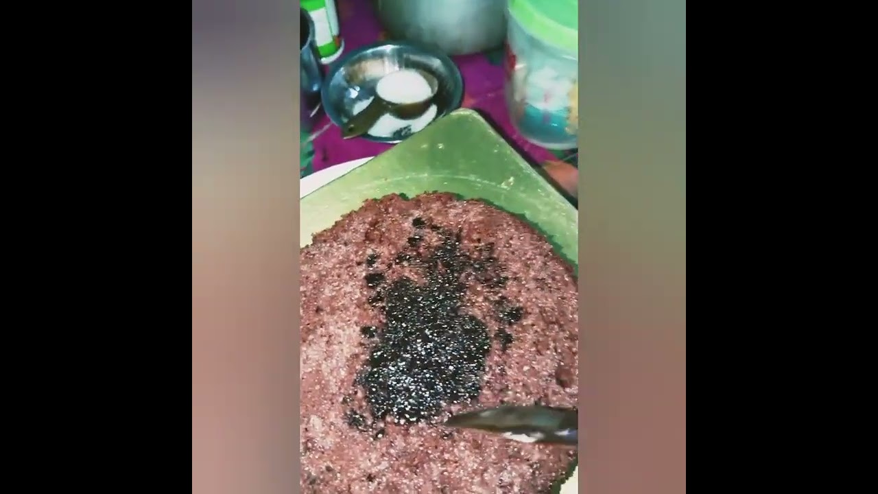 এক পাউন্ড চকলেট কেক বানিয়ে নিলাম 🎂🎂