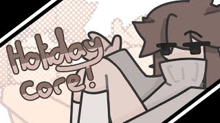 holiday core / animation meme