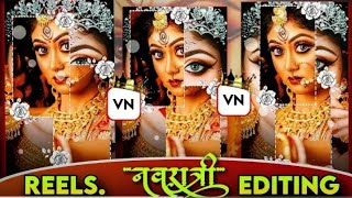 Durga puja Video Editing VN App | Navratri Status Video Editing VN App | Navratri Video Kaise Banaye screenshot 3
