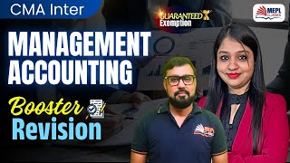 CMA Inter - Management Accounting | Booster Revision 💪| MEPL Classes