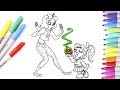 Ralph 2. Snow White and Vanellope - Coloring Pages | Disney Princess Coloring books | Rainbow TV