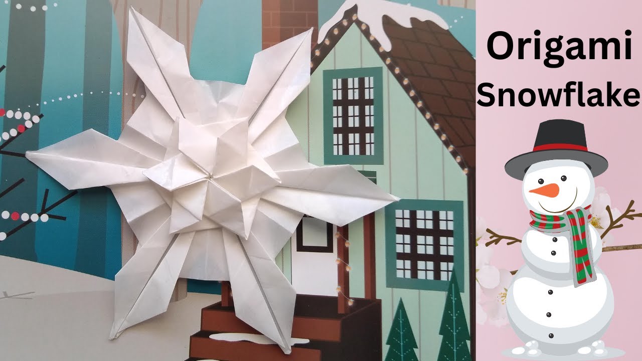 How to Make Origami Snowflake (Tomoko Fuse) - YouTube