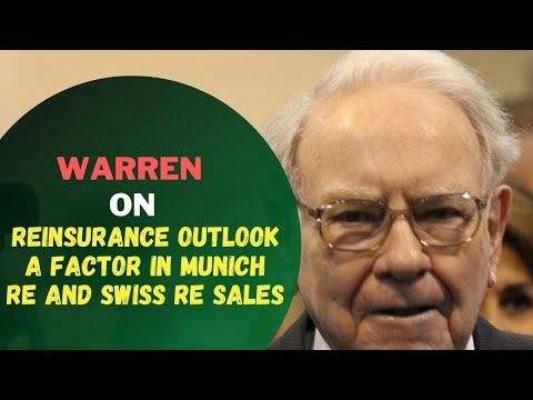 Warren on Reinsurance outlook a factor in Munich Re and Swiss Re sales