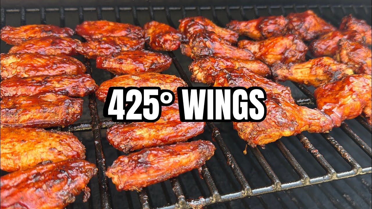425° Cold-Start Traeger Chicken Wings — watch on YouTube