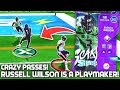 Russell Wilson IS A PLAYMAKER! CRAZY PASSES AND RUNS! Madden 21 Ultimate Team