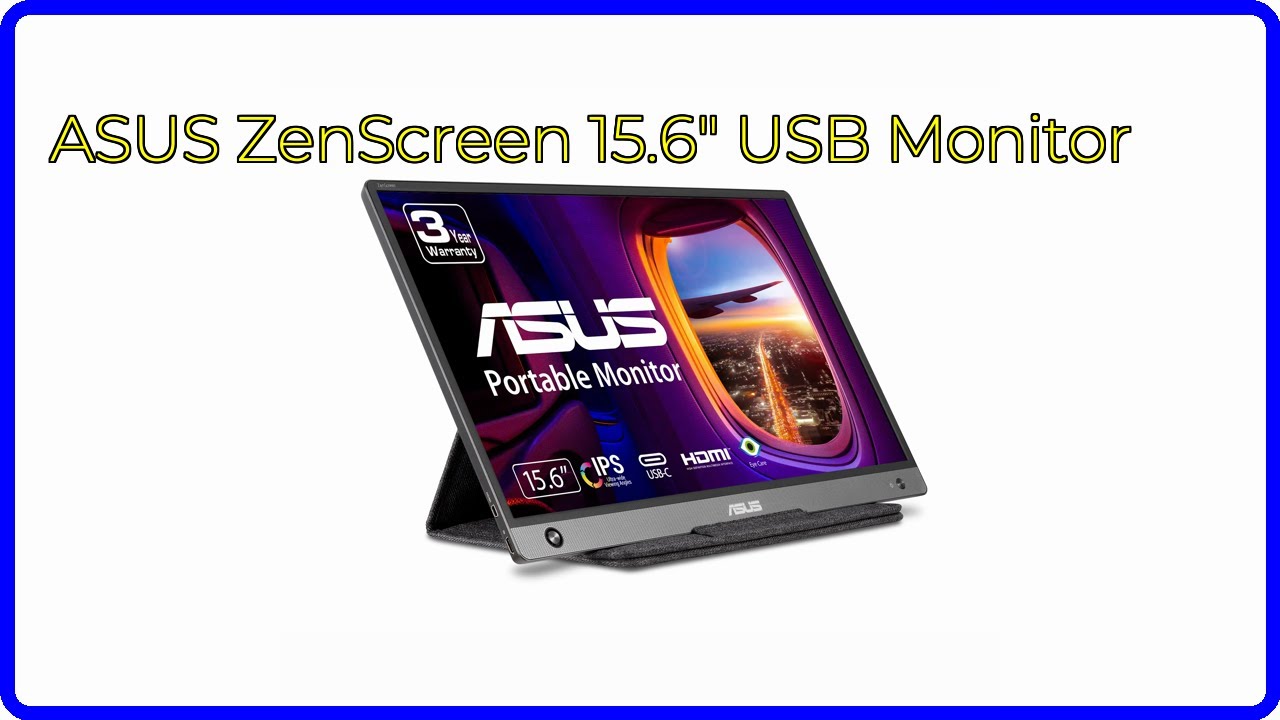 REVIEW (2026): ASUS ZenScreen 15.6