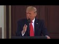 Trump was asked about the use of non-lethal force to quell riots - He called out Democrat run cities