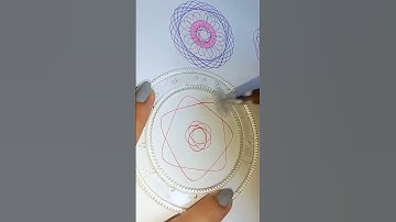 Spirograph Drawing 🌀 #reverse #spirograph #satisfying #trending #drawing #shortfeed #shorts