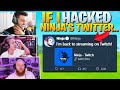 What I Would Do If I HACKED Ninja's Twitter Account... ft.  Tim, Courage (Fortnite Battle Royale)