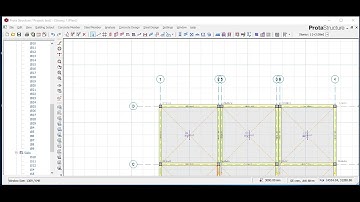 protastructure tutorial: how to create the general arrangement of slab, beam layout