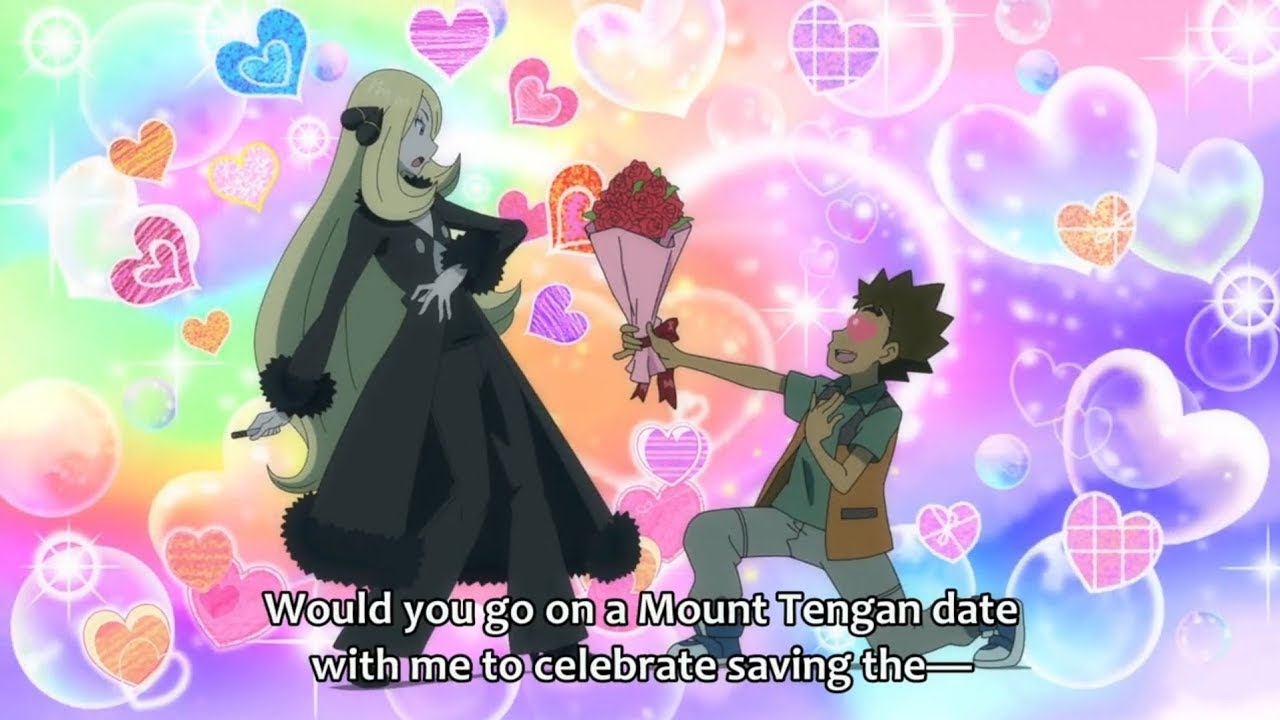 Brock Likes Cynthia 😍 Brock Wants To Date with Cynthia Brock Propose