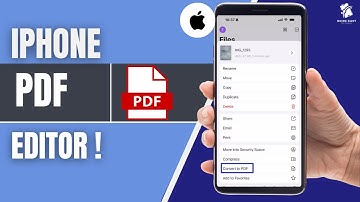 How To Edit a PDF on iPhone (iOS 18 & iOS 26) — Step-by-Step Guide