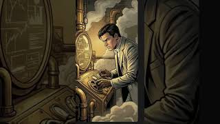Who let the world fail? #graphicnovel #booktok #scifi #steampunk #comics