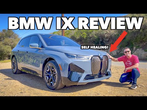 2023 BMW iX Review! BMWs Tesla Model X Plaid Rival?