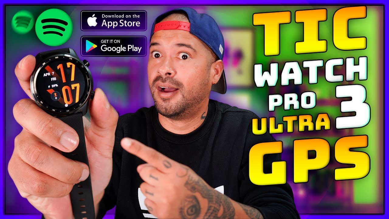O TICWATCH PRO 3 ULTRA é o MELHOR para seu ANDROID e IOS! - YouTube
