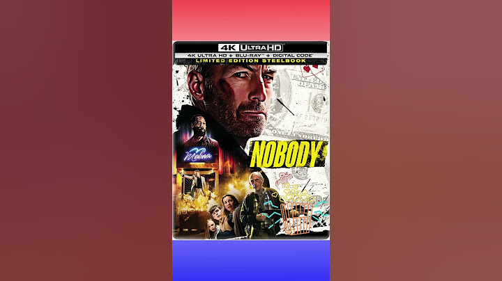 Nobody 4K UHD Steelbook Announcement