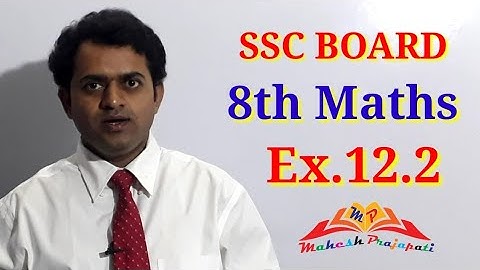 8th maths ex.12.2 || Equations in one variable || Mahesh Prajapati