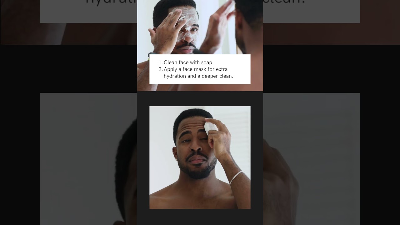 Beginner Skin Care Routine (for men)