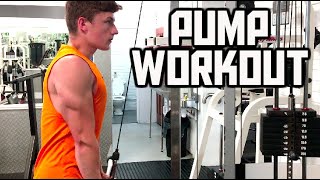 ULTIMATE PUMP WORKOUT!!! Pre-Photoshoot Routine