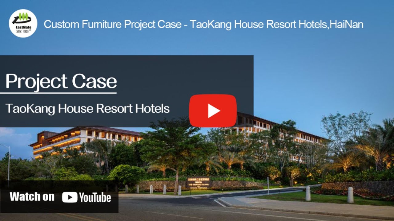 Taikang Seaside Resort Hotel by Eastmate Hotel Furniture the leading hotel furniture factory China