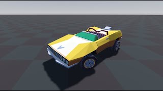 Raycast vehicle in godot part 4 (Car mesh and wheels)