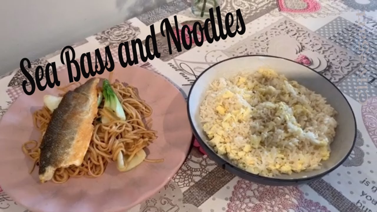 sea bass and noodles YouTube