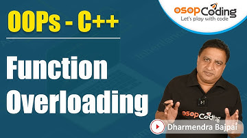 Function Overloading in C++ | Name Mangling in C++ | With Example | OOPs using C++ | C++ - #Lecture5