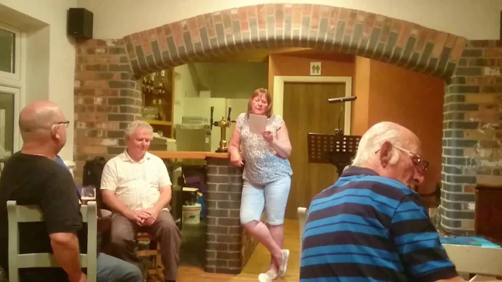 Mary Newby reading an Eric Lount poem in dialect