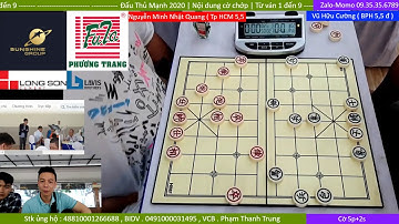 Đấu Thủ Mạnh 2020 | cờ chớp | Nguyễn Minh Nhật Quang ( Tp Hcm ) vs Vũ Hữu Cường ( HNO )