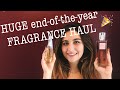 END OF THE YEAR FRAGRANCE HAUL | First Impressions and Blind Buys! Found some gems 💎