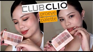 Club Clio Pro Palette Review! Botanic Mauve/ KBeauty Korean Makeup ❤