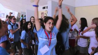 Train Station Girls Football Chant Battle
