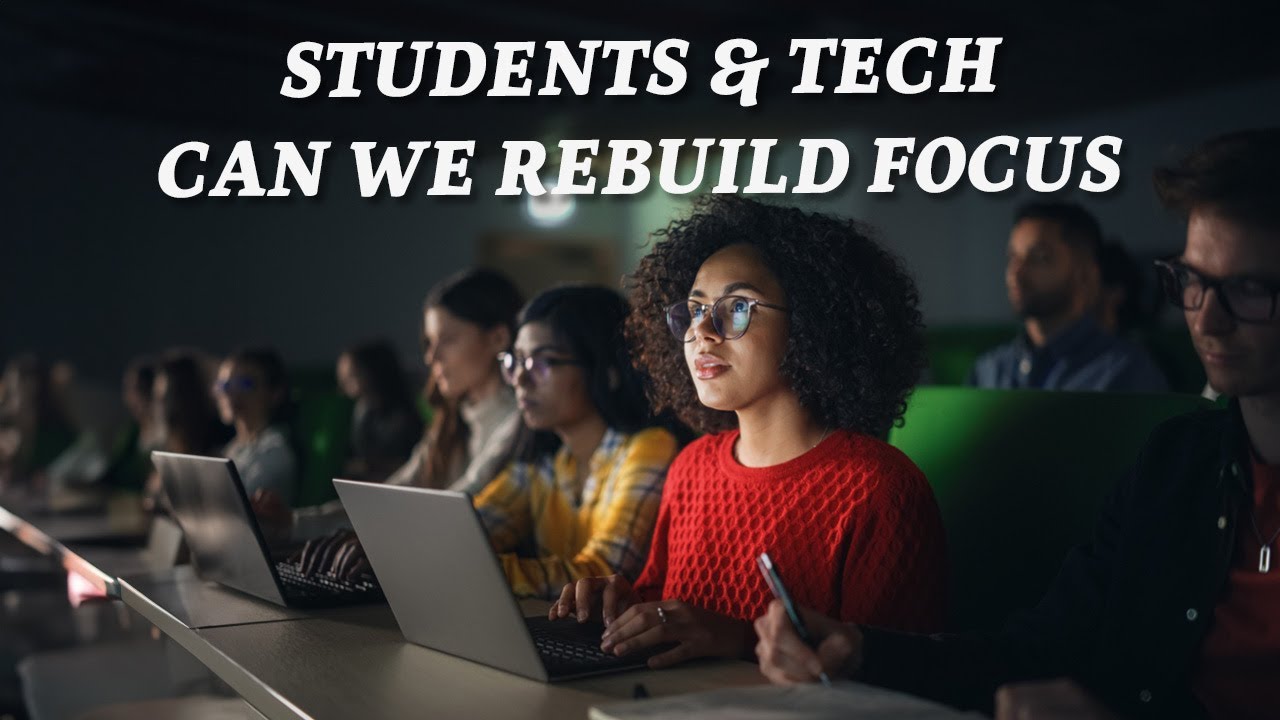 Students & Tech: Can We Rebuild Focus? - YouTube