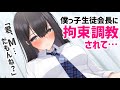 【ヤンデレASMR】高身長なボクっ娘生徒会長に狙われて、拘束&調教されてしまう……【男性向けシチュエーションボイス/夜ノすやり】