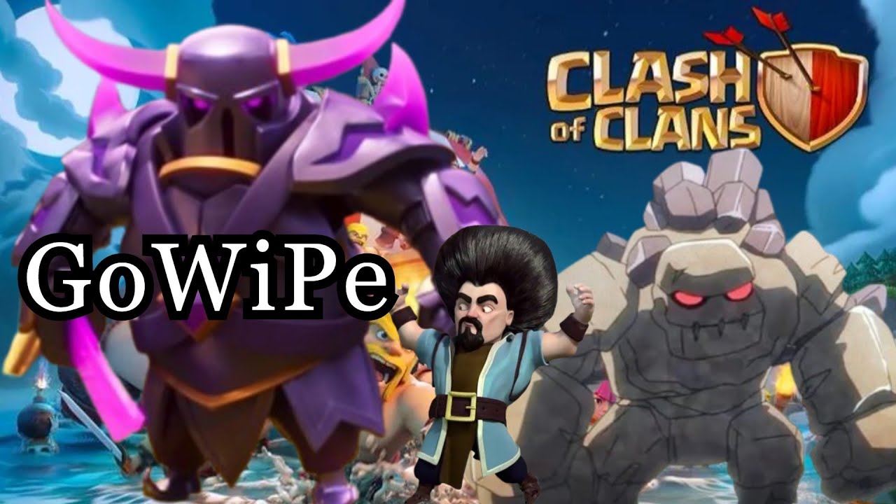 Gowipe Ataque GoWipe - Recordando Clash Of Clans - YouTube