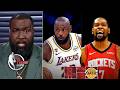 NBA TODAY | Without Luka &amp; AR15, Lakers playing with house money vs Rockets. Durant or old LeBron?