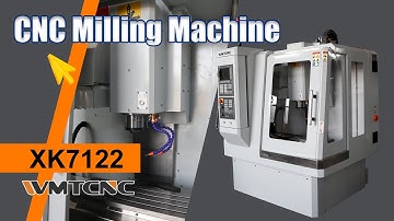 CNC Machining - WMTCNC CNC Milling Machine XH7122 Working Video