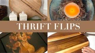 GOODWILL OUTLET THRIFT FLIPS |THRIFTED MAKEOVERS STYLISH HOME DECOR | THRIFT STORE TRASH TO TREASURE