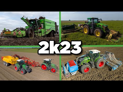 Too dry or too wet | Harvest 2023 in the Netherlands | John Deere, Fendt, AVR & more