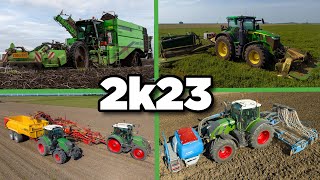 Too dry or too wet | Harvest 2023 in the Netherlands | John Deere, Fendt, AVR &amp; more