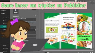 Como hacer un triptico en Publisher