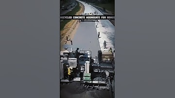 Recycled Concrete Aggregate for Roads